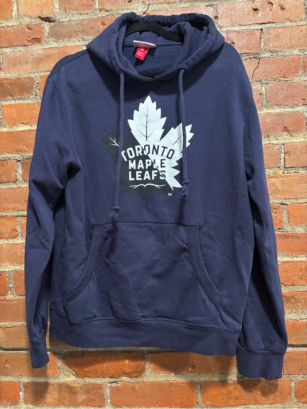 Toronto Maple Leafs Navy Hoodie by Mitchell & Ness